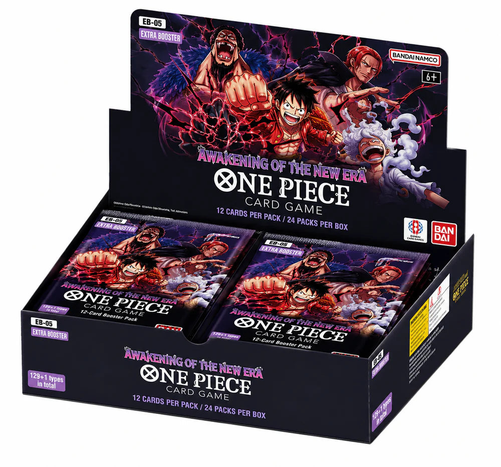 One Piece Card Game: EB05 Booster Box Sealed Case | English | Pre-Order