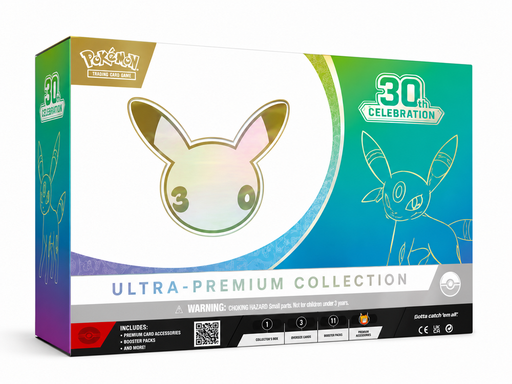 30th Anniversary Ultra Premium Collection Sealed Case | 4 UPCs | English | Pre-Order