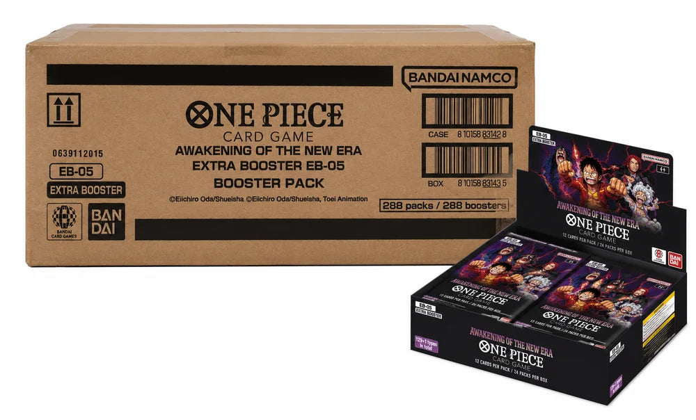 One Piece Card Game: EB05 Booster Box Sealed Case | English | Pre-Order