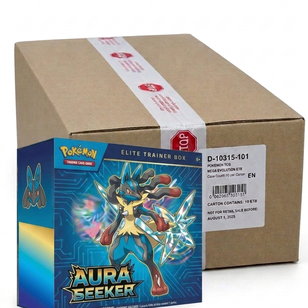 Aura Seeker Elite Trainer Box (ETB) Case – English