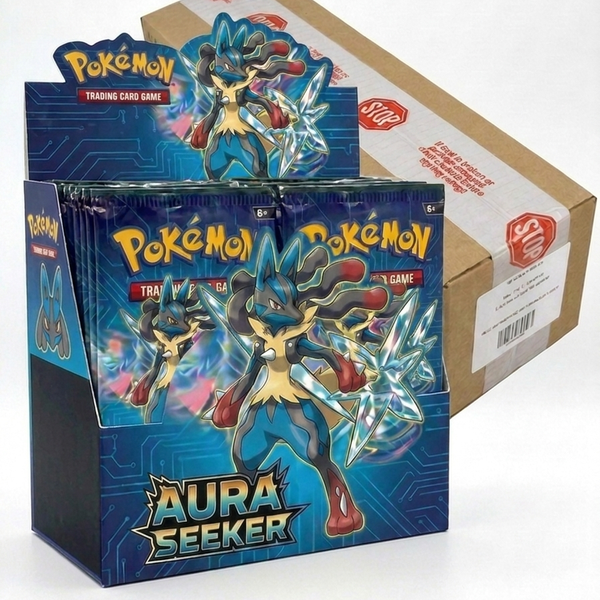 Aura Seeker Booster Box Case – English